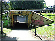 SK5319 : Browns Lane underpass by Thomas Nugent