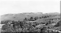 Aberedw Rocks from the A470 Wye Valley road, 1949