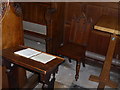 TF0919 : Choir leader's chair by Bob Harvey