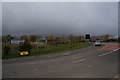 Southbound slip road on to the A9 at Bankfoot