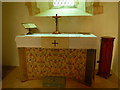 St Andrew, Edburton: side altar