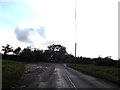 TM3272 : B1117  Halesworth Road near Hill Farm Heveningham by Geographer