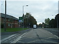 A338 nears Station Road junction