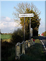 Roadsign on the A140 Ipswich Road