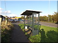 TM1991 : Bus Shelter on the A140 Ipswich Road by Geographer