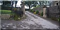 Gated entrance, Nidderdale Hall