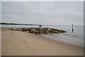 Rock groyne, Sandbanks