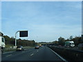 M3 northbound at Junction 12