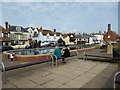 Toy yacht launch - Aldeburgh