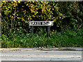 Lakes Road sign