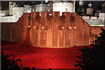 TQ3380 : Blood Swept Lands and Seas of Red, Tower Poppies by Oast House Archive