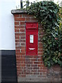 TM2078 : Crossroads Victorian Postbox by Geographer