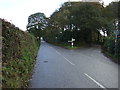 Road junction on the B3289 