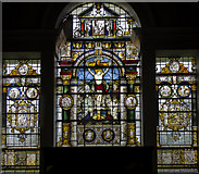 TQ4509 : East Window, St Mary's church, Glynde by Julian P Guffogg
