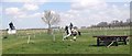 ST8084 : Badminton Horse Trials: competitor on the Grassroots cross-country course by Jonathan Hutchins