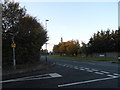 Goulds Green at the junction of Harlington Road