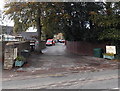 Royal Mail van outside Mavern House Nursing Home, Shaw