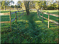 Drain between the paddocks