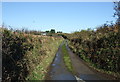 Lane towards Tregongon