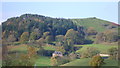 View to Plas-uchaf near Llangedwyn