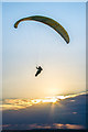 TQ2451 : Paraglider, Colley Hill by Ian Capper