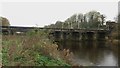 NY3857 : Railway bridge across the River Eden by Graham Robson