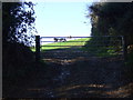 Field entrance off National Cycle Route 3