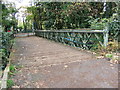 A Bailey Bridge across the River Wandle in Mitcham