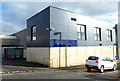 Risca Leisure Centre entrance door