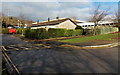 Bungalow and Royal Mail van near Pontymason Lane, Risca