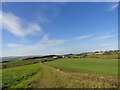 View west from the bottom of Long Edge lane, Burnhope