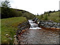 SS9790 : Small waterfall in the Ogwr Fach, Gilfach Goch by Jaggery