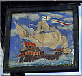 Sign for the Ship Inn, Polmear