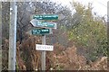 Core path signs, Camserney