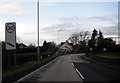 A814 entering Cardross