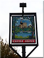 The sign at "Castle Grove" PH