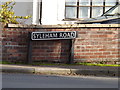 Syleham Road sign