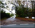 Entrance to Knaphill Manor on Carthouse Lane