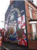 J3574 : Gertrude Star FB mural in Martin Street by Eric Jones