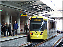 SJ8185 : The Station at Manchester Airport by Thomas Nugent