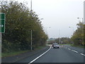 A59 nears roundabout at Mellor Brook