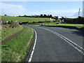 Bend with junction on the A387