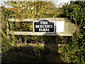 TM1783 : The Beeches Farm sign by Geographer