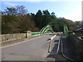 SO3405 : Chain Bridge over the river Usk, near Usk by Ruth Sharville