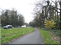 Dorking Road south of Leatherhead