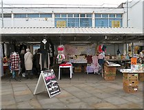 SJ9494 : New Stalls on Hyde Market by Gerald England