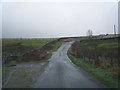 Back Lane crosses Eller Beck