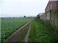 The Saxon Shore Way leading back to Faversham Creek