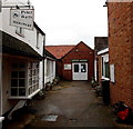 Southern entrance to Bakers Arcade, Pershore