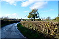 Concrete road to Hollings Hill